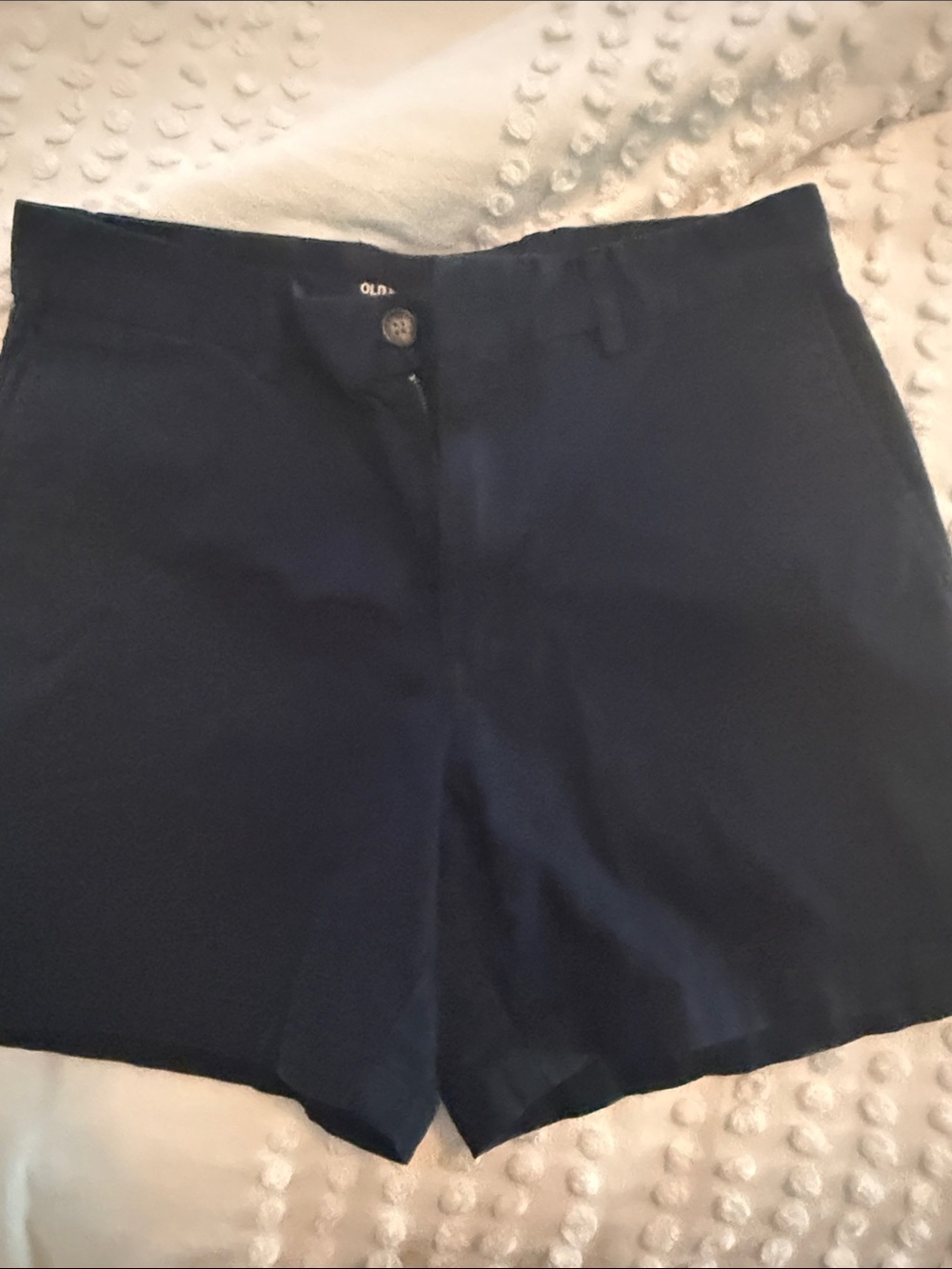 Old Navy Navy Blue men navy Tailored Shorts. 30 inch waist. Slim.
